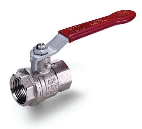 Surejust > Brass Nickel Plated Ball Valves