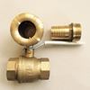 Picture of 3" DZR Ball Valve Supplied With Bronze Skin Fitting and Hose Connector